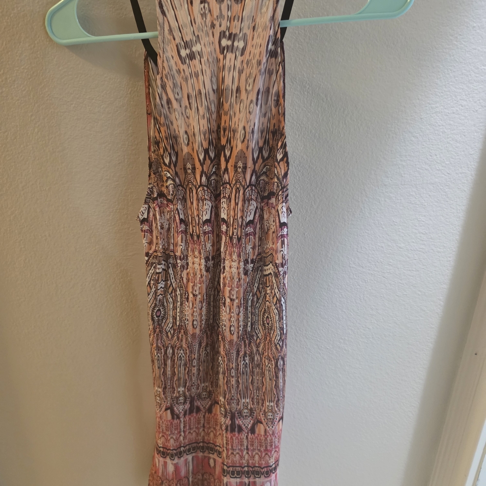 Robert Graham Vibrant Patterned Maxi Dress - Picture 5 of 7